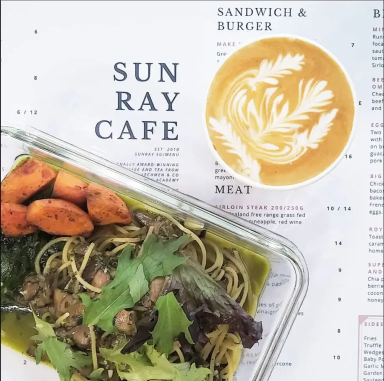 SUNRAY MENU